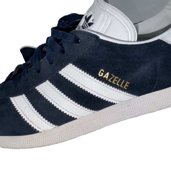 Adidas Gazelle Blue Men’s 11 sneaker,  shoe Navy Blue - Picture 7 of 11